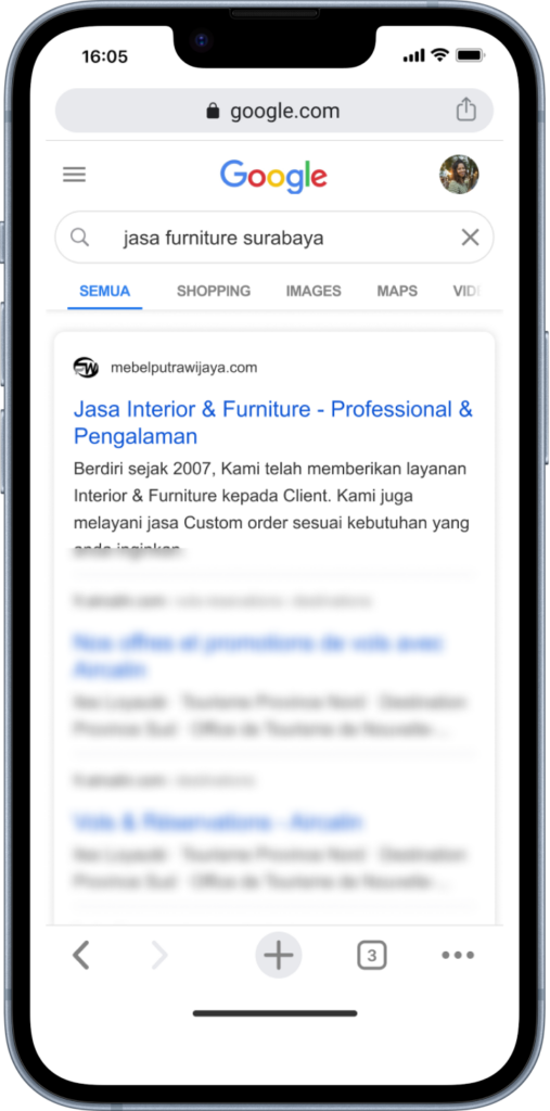 web keunggulan